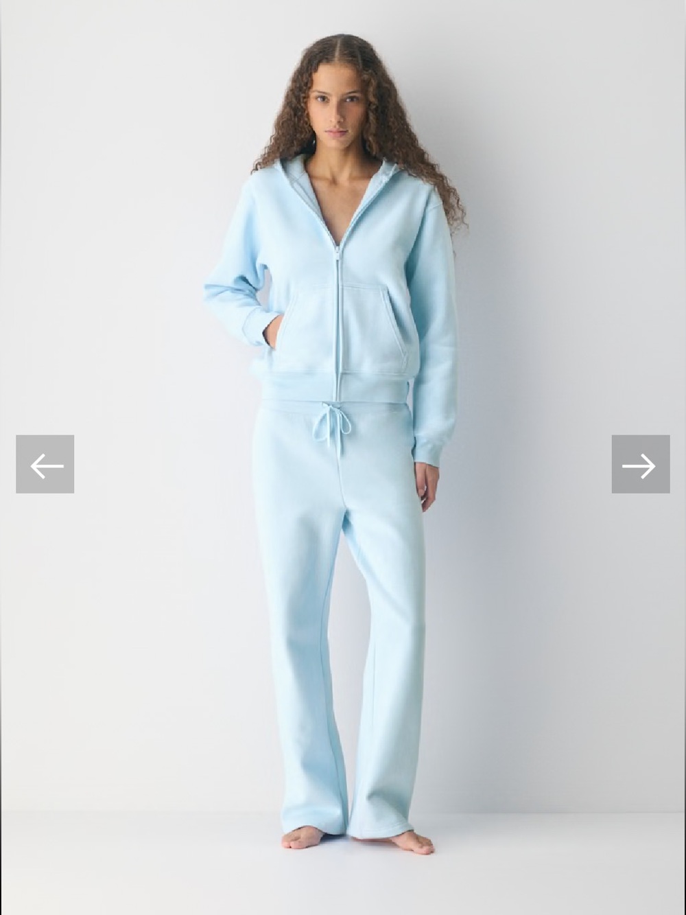 Aritzia Cozy Sweatfleece Perfect Banded Sweatpant Villa Blue